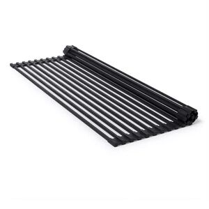Black Roll-Up Dish Drying Rack (count 2)